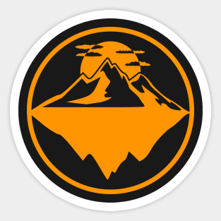 MOUNTAINS Sticker